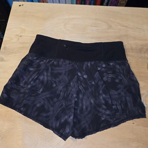 Sweaty Betty women Time Trial running shorts sz XS black gray - Picture 2 of 5